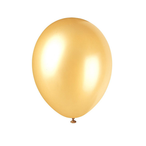 Champagne Gold Premium Pearl Balloons 30cm 8 Pack