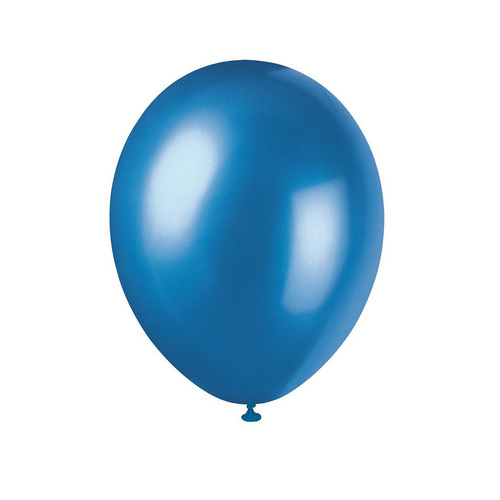 Cosmic Blue Premium Pearl Balloons 30cm 8 Pack