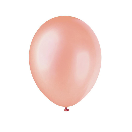 Rose Gold Premium Pearl Balloons 30cm 8 Pack