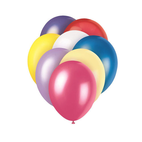 Pastel Assorted Premium Pearl Balloons 30cm 8 Pack