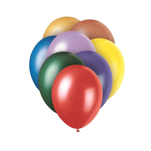 Assorted Premium Pearl Balloonss 30cm 8 Pack