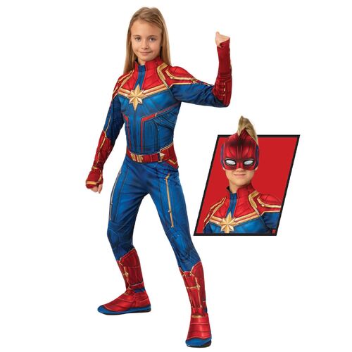 Captain Marvel Classic Hero Suit Child
