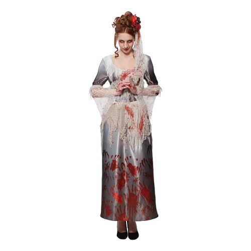 Bloody Hands Dress Adult
