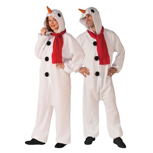 Snowman Onesie Jumpsuit Costume