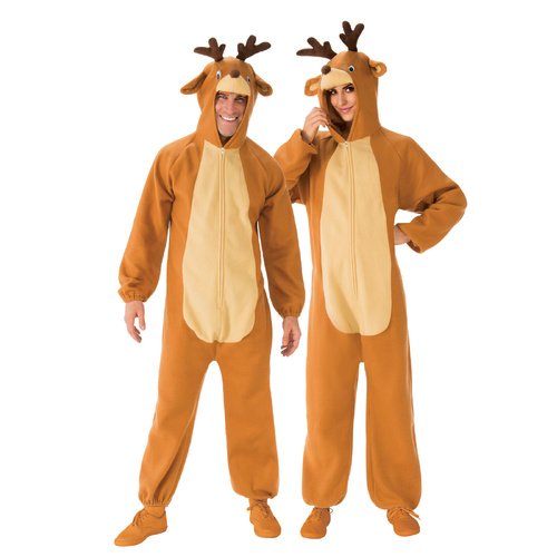 Adult Reindeer Onesie Jumpsuit