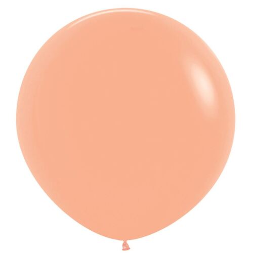 90cm Round Fashion Blush Latex 2 Pack