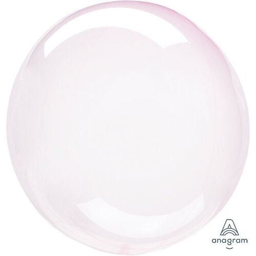 Crystal Clearz Petite Light Pink Round Balloon