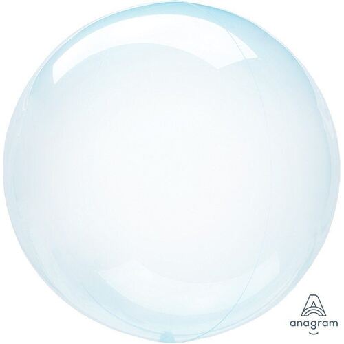 Crystal Clearz Petite Blue Round Balloon