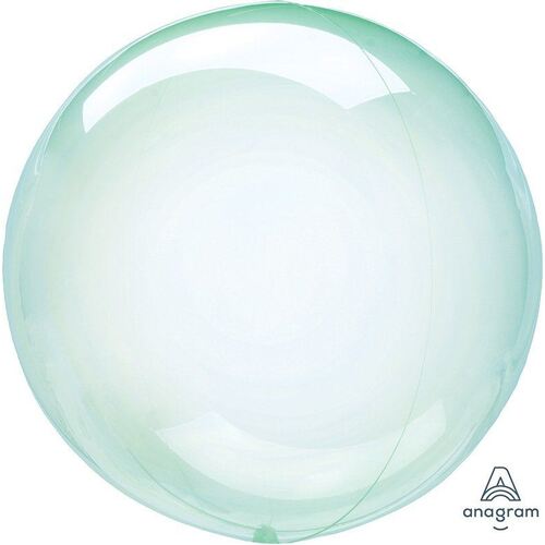 Crystal Clearz Petite Green Round Balloon
