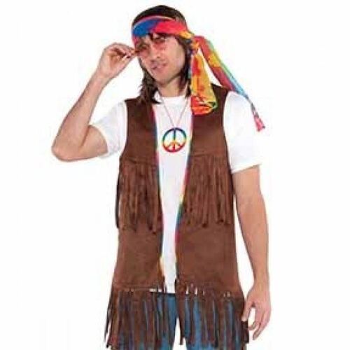 Hippie Vest Long -Men's