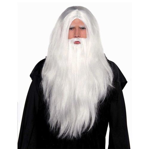 Sorcerer Wig and Beard Set