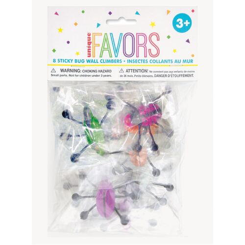 8 Bug sticky Wall Walkers