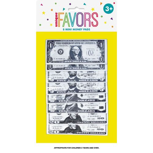 8 Mini Money Pads