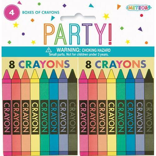 Crayon Boxes 4 Pack