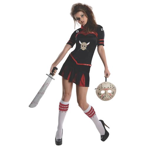 Jason Cheerleader Secret Wishes Corset Costume Adult