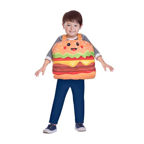 Costume Burger Cutie Boys 5-7 Years