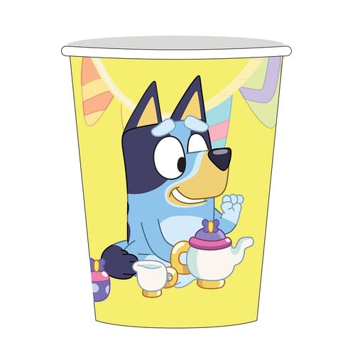 Bluey Paper Cups 266ml 8 Pack