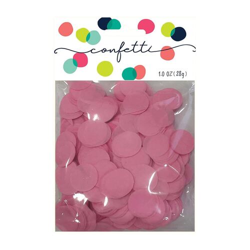 Confetti Circles Light Pink 2cm Tissue Paper 28g