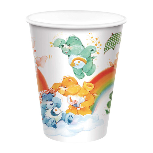 Care Bears Paper Cups 266ml 8 Pack