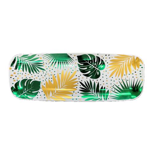 Key West Plastic Platter Hot Stamped