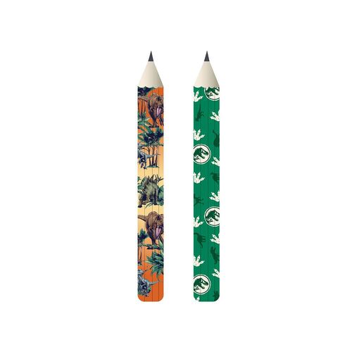 Jurassic Into The Wild Pencils 6 Pack