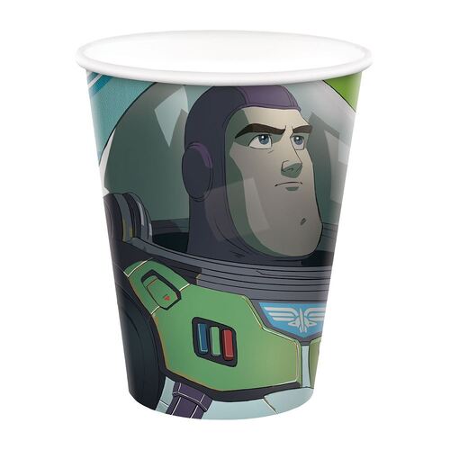 Buzz Lightyear Paper Cups 266ml 8 Pack