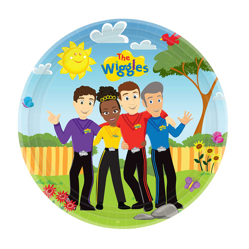 The Wiggles Paper Plates NPC 23cm 8 Pack