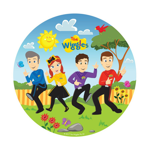 The Wiggles 23cm 8 Pack Round Plates