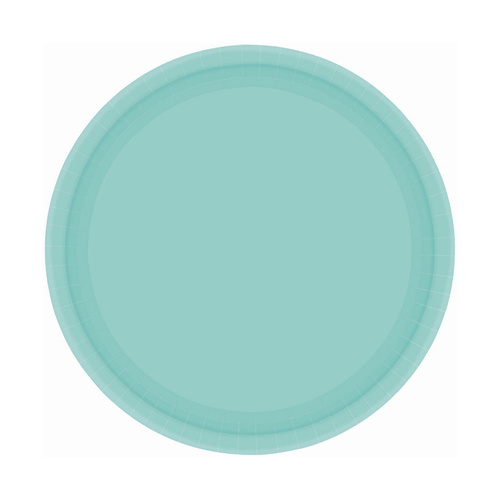 Paper Plates Round Robin's Egg Blue NPC 17cm 20 Pack