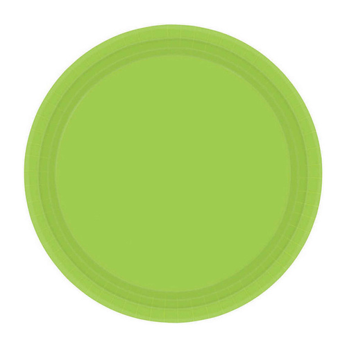Paper Plates Round Kiwi NPC 17cm 20 Pack