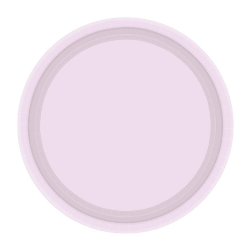 Paper Plates Round Pastel Lilac NPC 23cm 20 Pack
