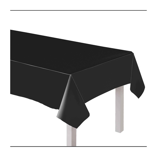 Paper Tablecover Jet Black 137cm x 274cm