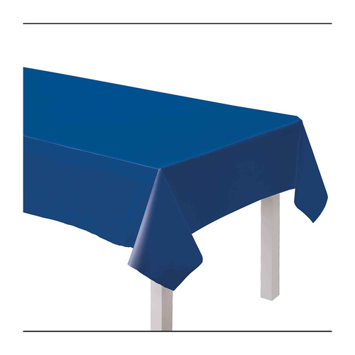 Paper Tablecover Bright Royal Blue 137cm x 274cm