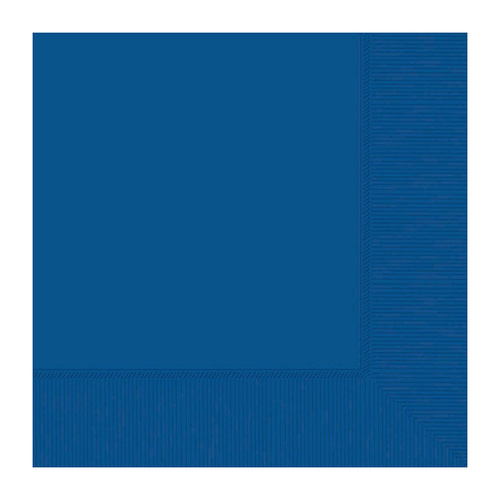 Bright Royal Blue Beverage Napkins 2 PLY 40 Pack