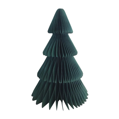 Christmas Honeycomb Green Tree Decoration 20cm