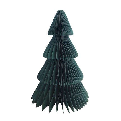 Christmas Honeycomb Green Tree Decoration 35cm