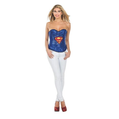 Supergirl Sequin Corset  