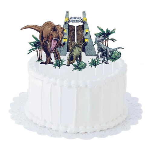Jurassic Into The Wild Cake Topper Kit