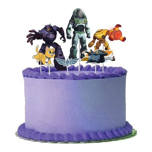 Buzz Lightyear Cake Topper Kit 6 Pack