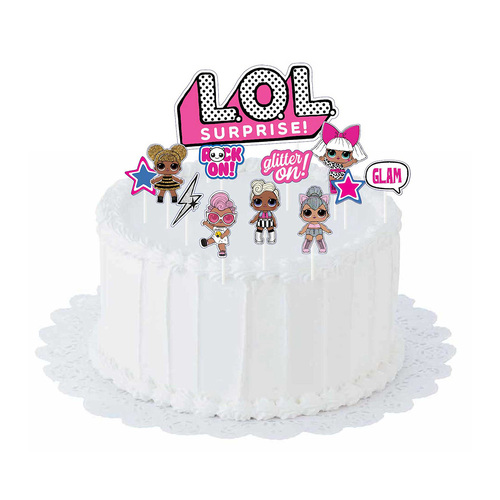 LOL Surprise Together 4EVA Cake Topper Kit