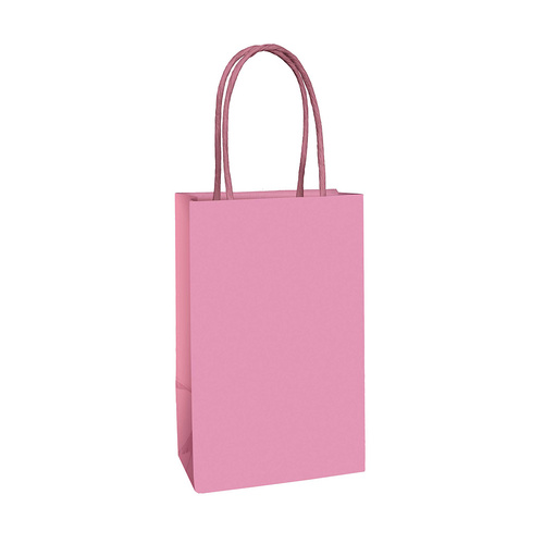 Paper Kraft Bag New Pink 8 Pack