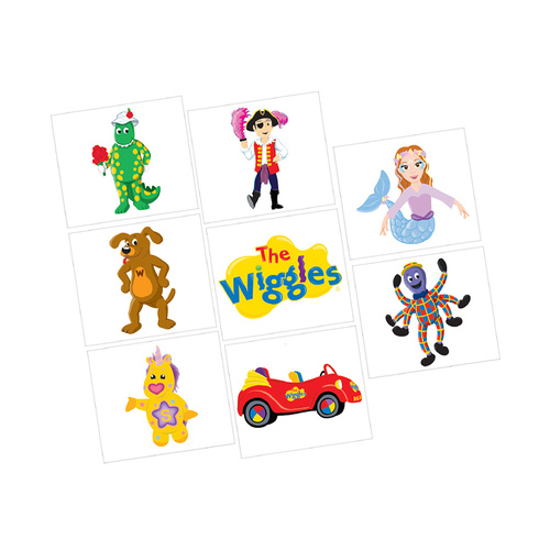 The Wiggles Party Tattoo Favors