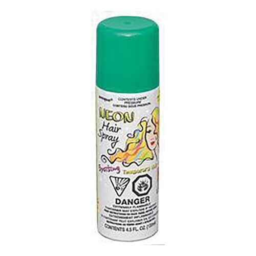 Colour Hair Spray Neon Green 133 ml