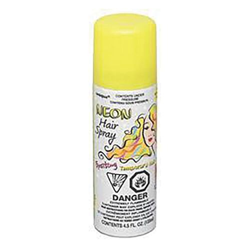 Colour Hair Spray Neon Yellow 133 ml