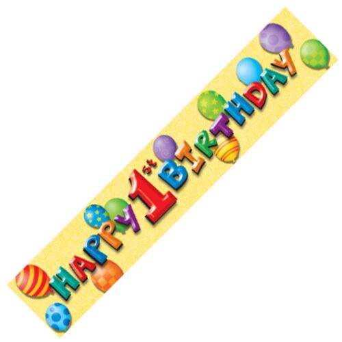 Giant Banner - 1st Birthday