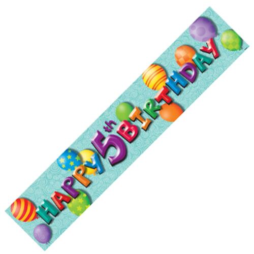 Giant Banner - 5th Birthday