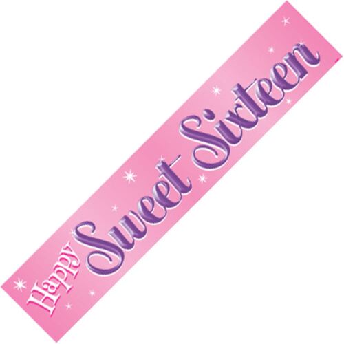 Giant Banner - 16th Birthday