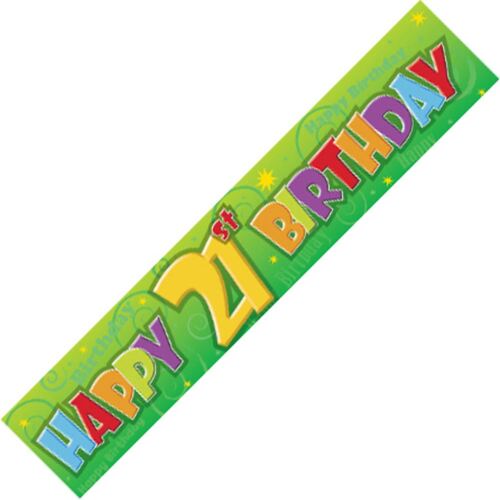 Giant Banner - 21st Birthday