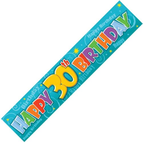 Giant Banner - 30th Birthday
