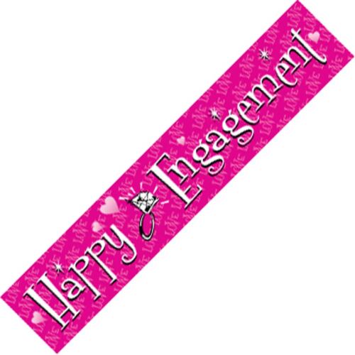 Giant Banner -Happy Engagement